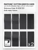 Product image 5 of the product “PANTONE® COTTON SWATCH CARD 19-4218 TCX Vulcan ”