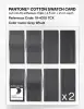 Product image 5 of the product “PANTONE® COTTON SWATCH CARD 19-4310 TCX Gray Whale ”