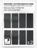 Product image 5 of the product “PANTONE® COTTON SWATCH CARD 19-4405 TCX Forest River ”