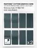 Product image 5 of the product “PANTONE® COTTON SWATCH CARD 19-4820 TCX Balsam ”