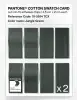 Product image 5 of the product “PANTONE® COTTON SWATCH CARD 19-5914 TCX Jungle Green ”