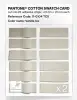 Product image 6 of the product “PANTONE® COTTON SWATCH CARD 11-0104 TCX Vanilla Ice ”