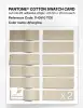 Product image 6 of the product “PANTONE® COTTON SWATCH CARD 11-0510 TCX Afterglow ”