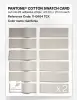 Product image 6 of the product “PANTONE® COTTON SWATCH CARD 11-0604 TCX Gardenia ”