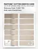 Product image 6 of the product “PANTONE® COTTON SWATCH CARD 11-0907 TCX Pearled Ivory ”