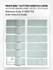 Product image 6 of the product “PANTONE® COTTON SWATCH CARD 11-4606 TCX Ice Castle ”