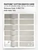 Product image 6 of the product “PANTONE® COTTON SWATCH CARD 11-4801 TCX Tofu ”