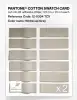 Product image 6 of the product “PANTONE® COTTON SWATCH CARD 12-0304 TCX Whitecap Gray ”