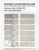 Product image 6 of the product “PANTONE® COTTON SWATCH CARD 12-0508 TCX White Down ”