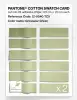 Product image 6 of the product “PANTONE® COTTON SWATCH CARD 12-0540 TCX Grossular Green ”
