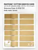 Product image 6 of the product “PANTONE® COTTON SWATCH CARD 12-0758 TCX Yarrow ”