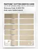Product image 6 of the product “PANTONE® COTTON SWATCH CARD 12-0815 TCX Vanilla Custard ”