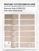 Product image 6 of the product “PANTONE® COTTON SWATCH CARD 12-1009 TCX Vanilla Cream ”
