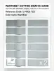 Product image 6 of the product “PANTONE® COTTON SWATCH CARD 12-4805 TCX Wan Blue ”