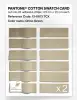 Product image 6 of the product “PANTONE® COTTON SWATCH CARD 13-0613 TCX Chino Green ”