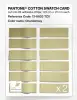 Product image 6 of the product “PANTONE® COTTON SWATCH CARD 13-0633 TCX Chardonnay ”