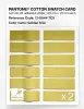 Product image 6 of the product “PANTONE® COTTON SWATCH CARD 13-0644 TCX Golden Kiwi ”