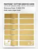 Product image 6 of the product “PANTONE® COTTON SWATCH CARD 13-0850 TCX Aspen Gold ”