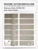 Product image 6 of the product “PANTONE® COTTON SWATCH CARD 14-0708 TCX Cement ”