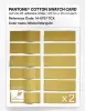 Product image 6 of the product “PANTONE® COTTON SWATCH CARD 14-0757 TCX Misted Marigold ”