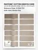 Product image 6 of the product “PANTONE® COTTON SWATCH CARD 14-1209 TCX Smoke Gray ”