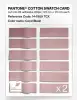 Product image 6 of the product “PANTONE® COTTON SWATCH CARD 14-1909 TCX Coral Blush ”