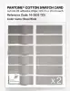 Product image 6 of the product “PANTONE® COTTON SWATCH CARD 14-3802 TCX Steel Wool ”
