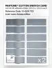 Product image 6 of the product “PANTONE® COTTON SWATCH CARD 14-4209 TCX Subdued Blue ”