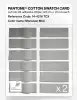 Product image 6 of the product “PANTONE® COTTON SWATCH CARD 14-4216 TCX Monsoon Mist ”