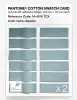Product image 6 of the product “PANTONE® COTTON SWATCH CARD 14-4510 TCX Aquatic ”