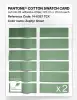 Product image 6 of the product “PANTONE® COTTON SWATCH CARD 14-6327 TCX Zephyr Green ”