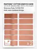 Product image 6 of the product “PANTONE® COTTON SWATCH CARD 15-1340 TCX Cadmium Orange ”