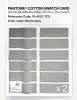 Product image 6 of the product “PANTONE® COTTON SWATCH CARD 15-4003 TCX Storm Gray ”