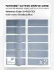 Product image 6 of the product “PANTONE® COTTON SWATCH CARD 15-4030 TCX Chambray Blue ”