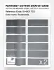 Product image 6 of the product “PANTONE® COTTON SWATCH CARD 15-4307 TCX Tradewinds ”