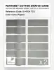 Product image 6 of the product “PANTONE® COTTON SWATCH CARD 15-4704 TCX Pigeon ”