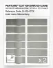 Product image 6 of the product “PANTONE® COTTON SWATCH CARD 15-5704 TCX Mineral Gray ”