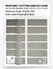 Artikelbild 6 des Artikels “PANTONE® COTTON SWATCH CARD 15-6304 TCX Pussywillow Gray “