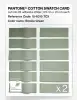 Product image 6 of the product “PANTONE® COTTON SWATCH CARD 15-6315 TCX Smoke Green ”