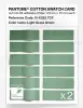 Product image 6 of the product “PANTONE® COTTON SWATCH CARD 15-6322 TCX Light Grass Green ”