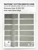 Product image 6 of the product “PANTONE® COTTON SWATCH CARD 16-0110 TCX Desert Sage ”