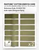 Product image 6 of the product “PANTONE® COTTON SWATCH CARD 16-0634 TCX Evergreen Sprig ”