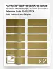 Product image 6 of the product “PANTONE® COTTON SWATCH CARD 16-0742 TCX Green Sulphur ”