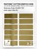 Product image 6 of the product “PANTONE® COTTON SWATCH CARD 16-0847 TCX Olive Oil ”