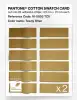 Product image 6 of the product “PANTONE® COTTON SWATCH CARD 16-0953 TCX Tawny Olive ”