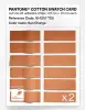 Product image 6 of the product “PANTONE® COTTON SWATCH CARD 16-1257 TCX Sun Orange ”