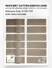 Product image 6 of the product “PANTONE® COTTON SWATCH CARD 16-1315 TCX Cornstalk ”