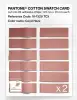 Product image 6 of the product “PANTONE® COTTON SWATCH CARD 16-1329 TCX Coral Haze ”