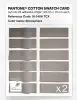 Product image 6 of the product “PANTONE® COTTON SWATCH CARD 16-1406 TCX Atmosphere ”