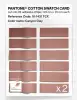Product image 6 of the product “PANTONE® COTTON SWATCH CARD 16-1431 TCX Canyon Clay ”